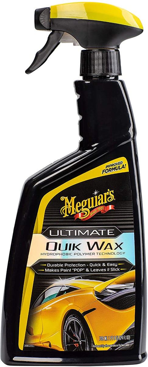 Meguiar's Ultimate Quik Wax - A Quick Wax That Lasts - 450ML