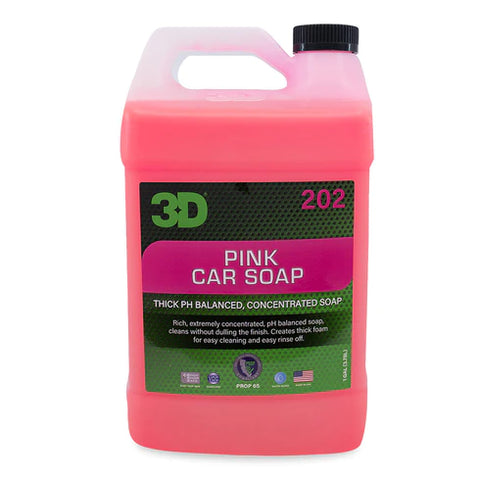 3D - Pink Car Soap