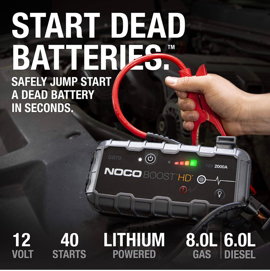 NOCO Boost HD GB70 Jump Starter